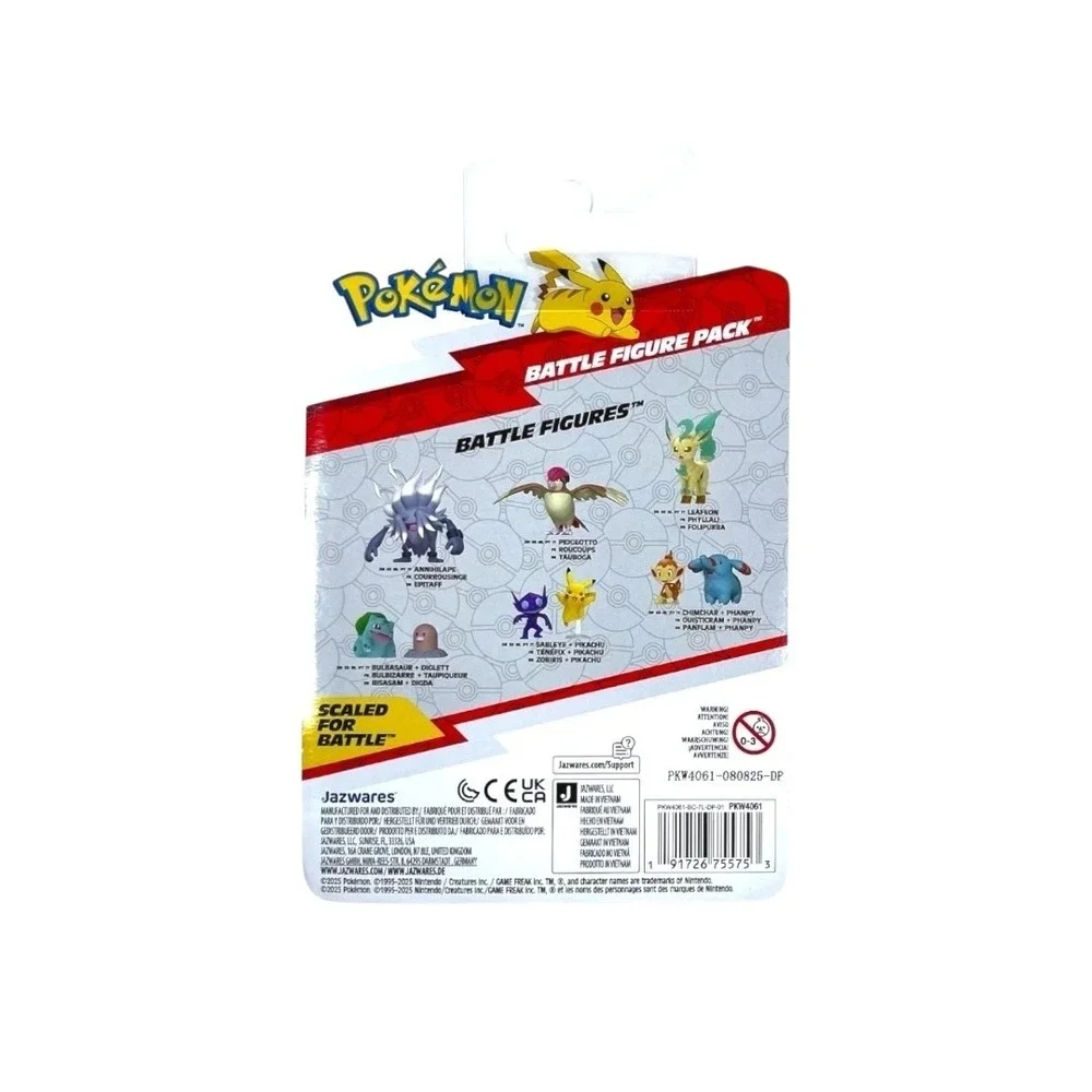 Jazwares Pokemon Battle Figure‎ Pack Bulbasaur Diglett 2
